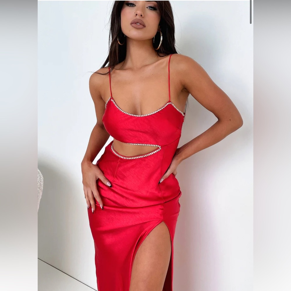 BRAND NEW!!  KIARA MAXI DRESS - RED